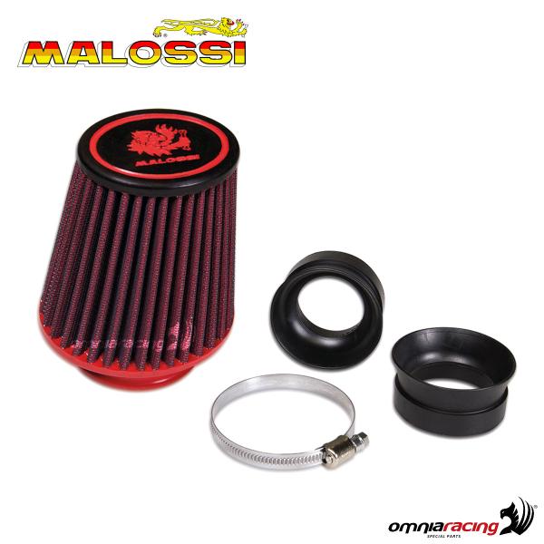 Malossi filtro aria Red filter E18 diametro 40/50/60mm per carburatori PHBH-MIKUNI-KEIHIN