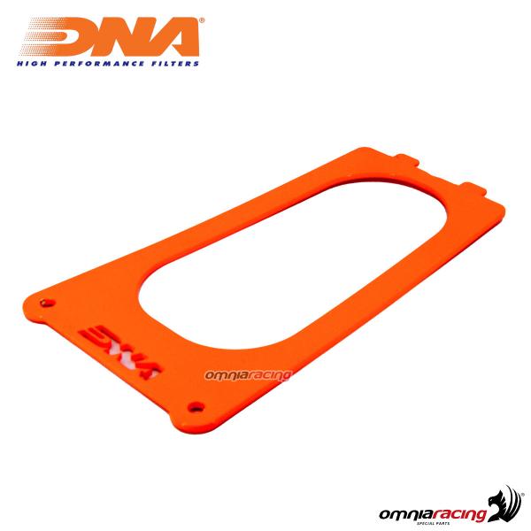 Coperchio DNA per Airbox originale stage 2 arancione fluo per KTM 690SMC R / Enduro 690R 2009-