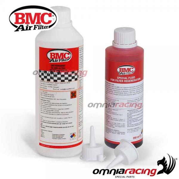Bmc Kit Lavaggio per filtri aria Completo (Detergente + Olio)