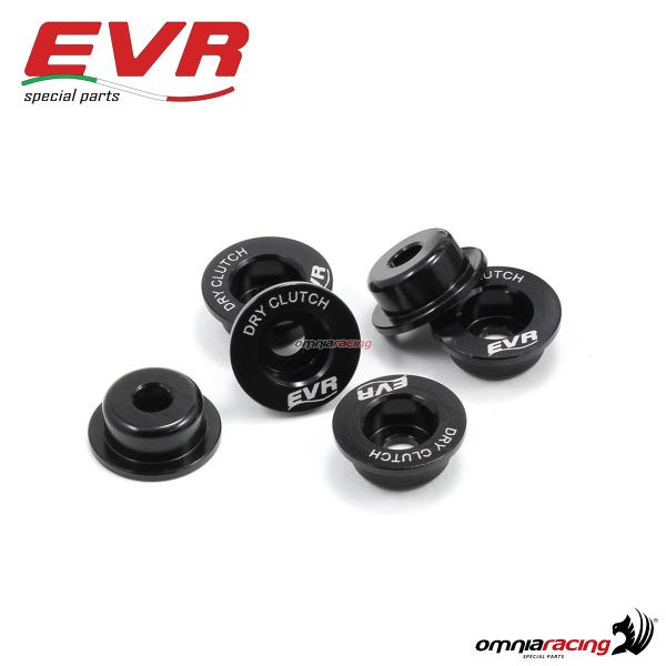 Kit coprimolla scodellini EVR H.6mm per frizioni originali Ducati colore nero