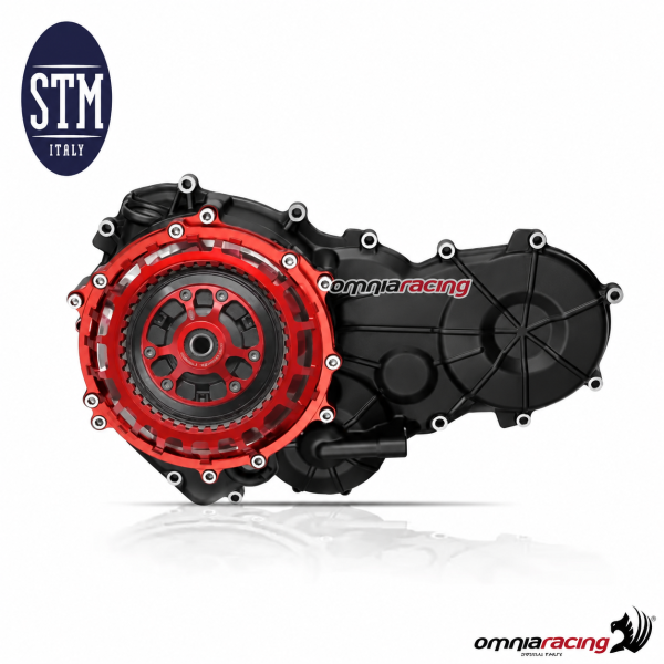 Black Dry conversion clutch kit STM EVO-GP from wet to dry Ducati 1299 Panigale 201-2017