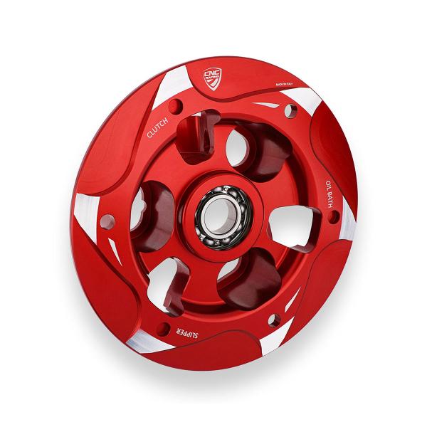 CNC Racing Bicolor red bath clutch pressure plate Ducati Streetfighter V2 2022-2024