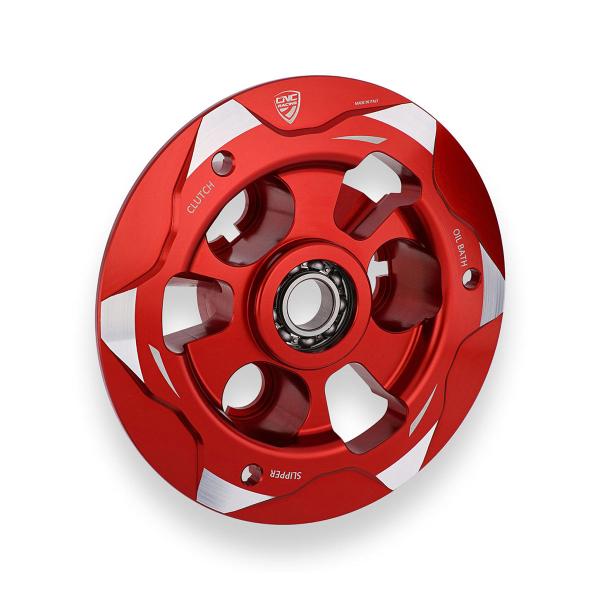 CNC Racing Bicolor red bath clutch pressure plate Ducati Diavel V4 2023-2024