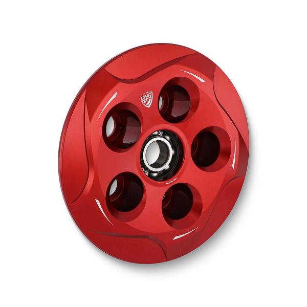 CNC Racing red bath clutch pressure plate Ducati 848 2008-2010