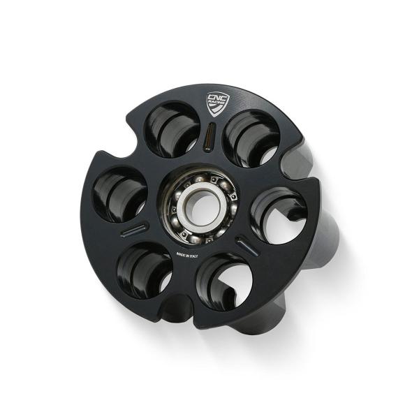 CNC Racing black bath clutch pressure plate Ducati Hypermotard 796 2010-2012