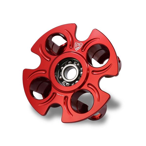 Piattello Spingidisco frizione olio CNC Racing rosso Ducati Diavel 1200 2016-2018