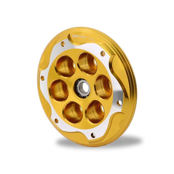 CNC Racing gold/silver clutch pressure plate BMW S1000RR 2009-2018