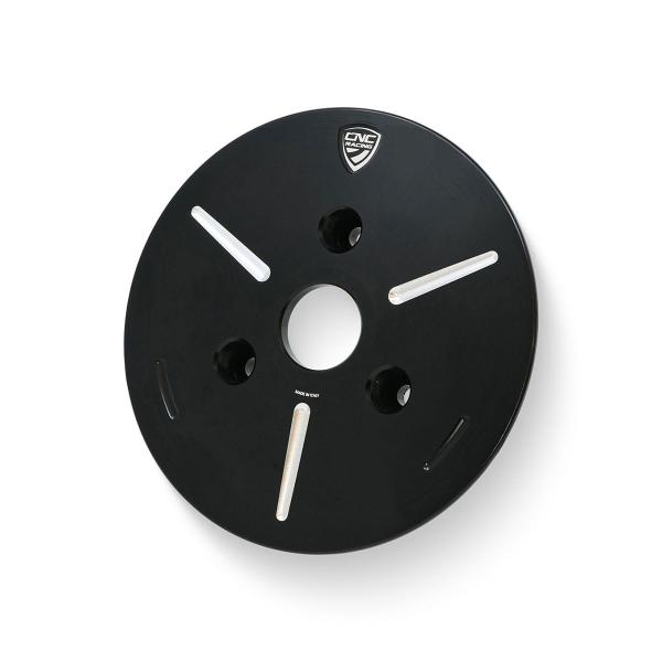 CNC Racing black pressure plate cover bath clutch Ducati Hypermotard 796 2010-2012