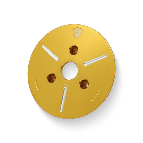 CNC Racing gold pressure plate cover bath clutch Ducati Hypermotard 796 2010-2012