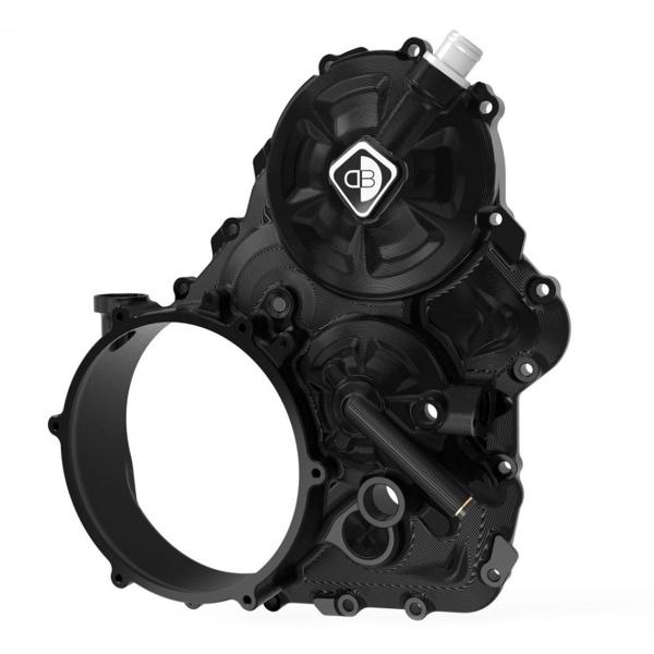 DBK Black Clutch Cover SF V4 Ducati Panigale V4 2018-2025