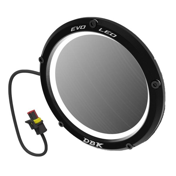 DBK Black EVO LED clear clutch cover conversion kit Ducati Hypermotard 698 Mono 2024-2025