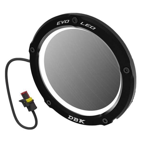 DBK Black EVO LED clear clutch cover conversion kit Ducati Diavel V4 2023-2025