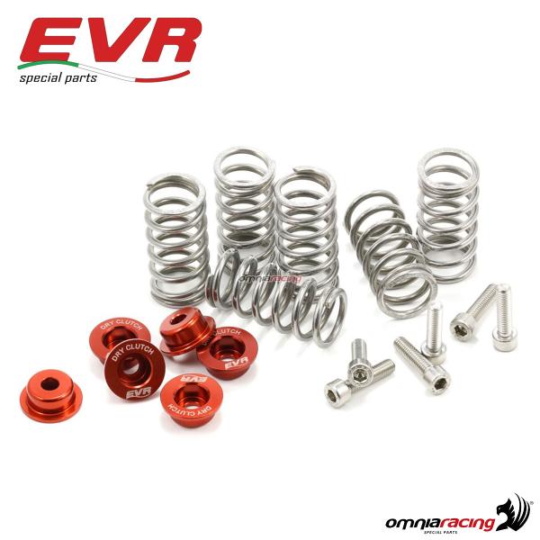 EVR kit Viti Molle Cuscinetti Scodellini rossi H.4mm per Frizioni Ducati 1098/S 1198/S StreetFighter