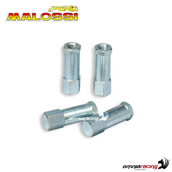 Dadi per teste Malossi e originali 4 pezzi per MBK e Peugeot