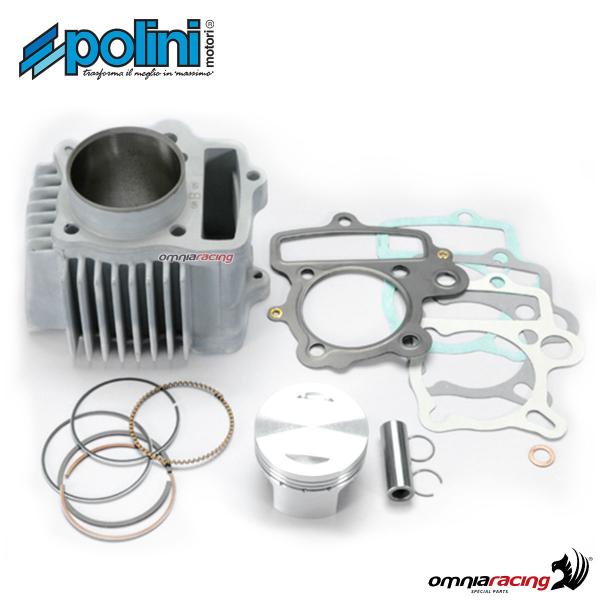 Gruppo termico Polini in alluminio 2 valvole per Polini XP4T 110 4T raffreddato ad aria