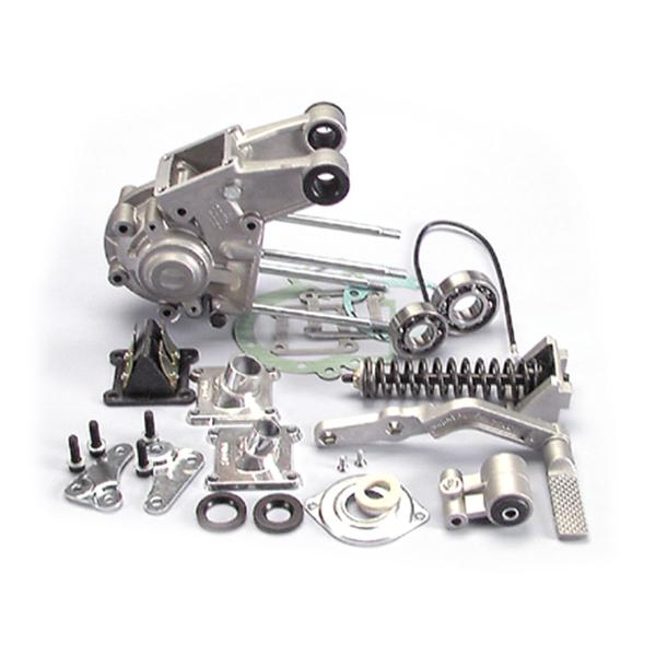Polini engine crankcase with support pgt