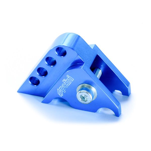 Polini rialzo ammortizzatore Yamaha orizzontale blu