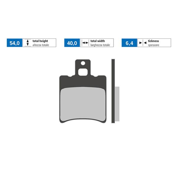 Polini pastiglie freno original