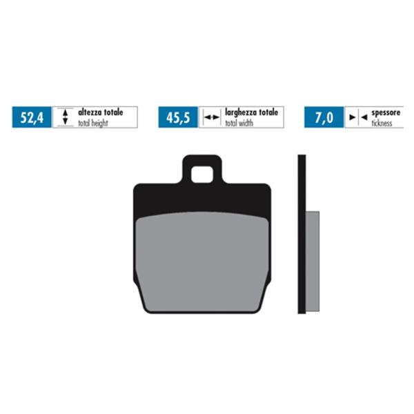 Polini brake pads original