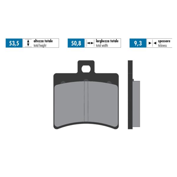 Polini brake pads original