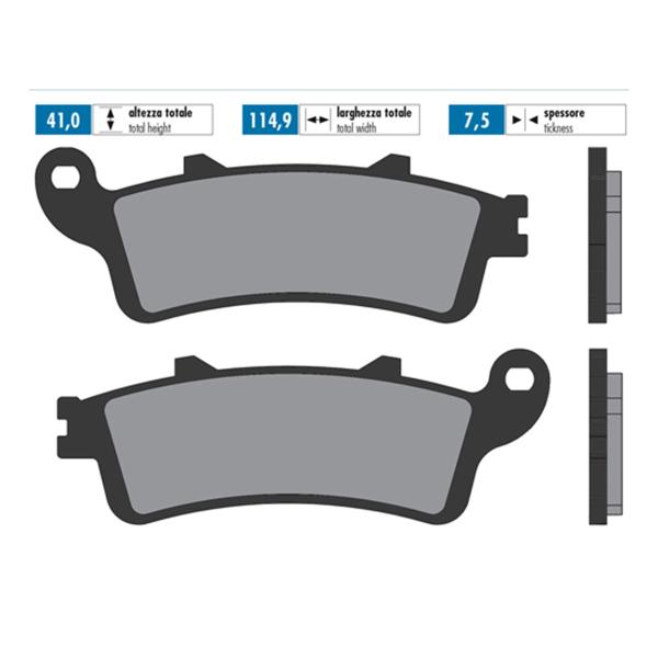 Polini brake pads original