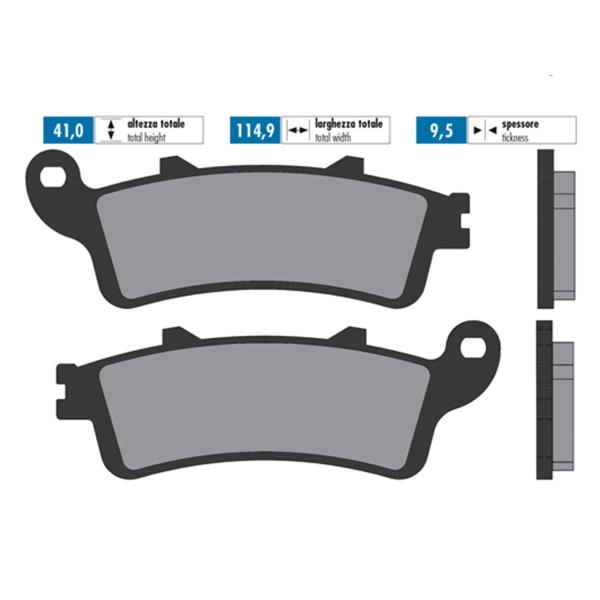 Polini brake pads original