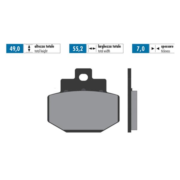 Polini brake pads original