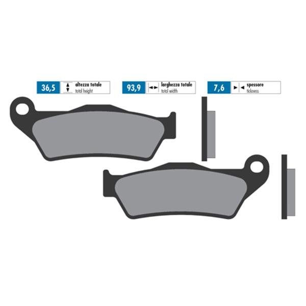 Polini brake pads original