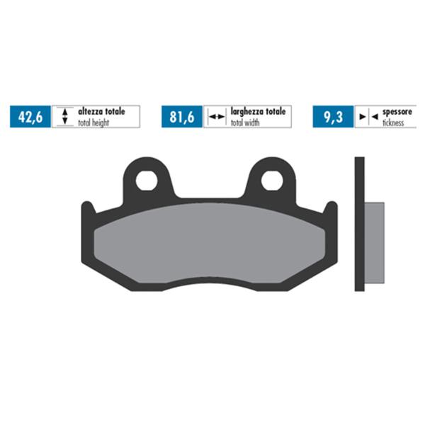 Polini brake pads original