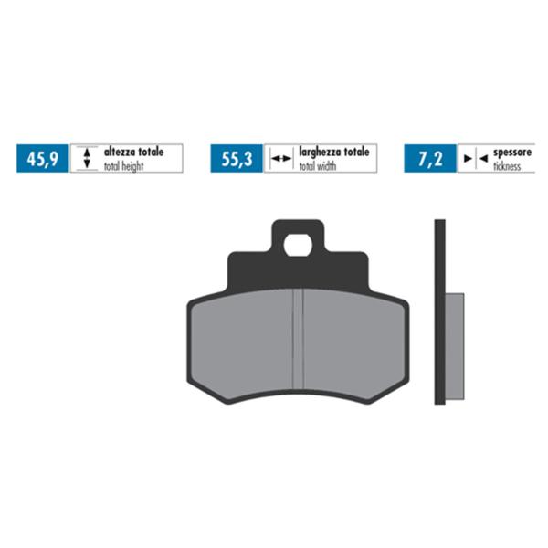 Polini brake pads original