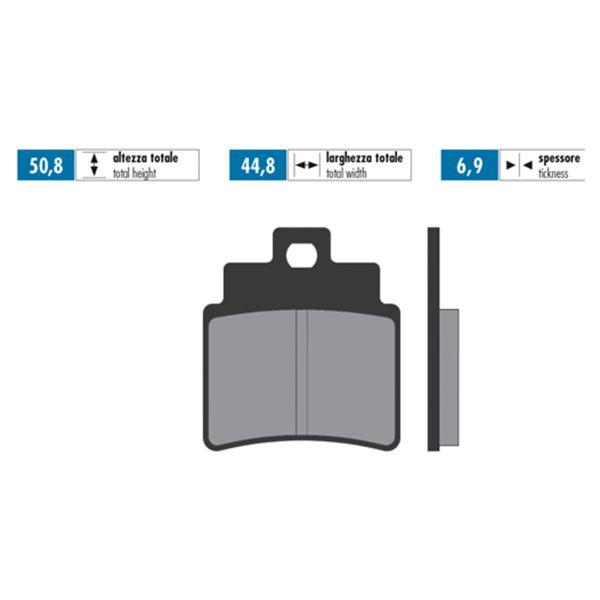 Polini brake pads original