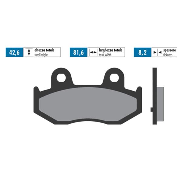 Polini pastiglie freno original