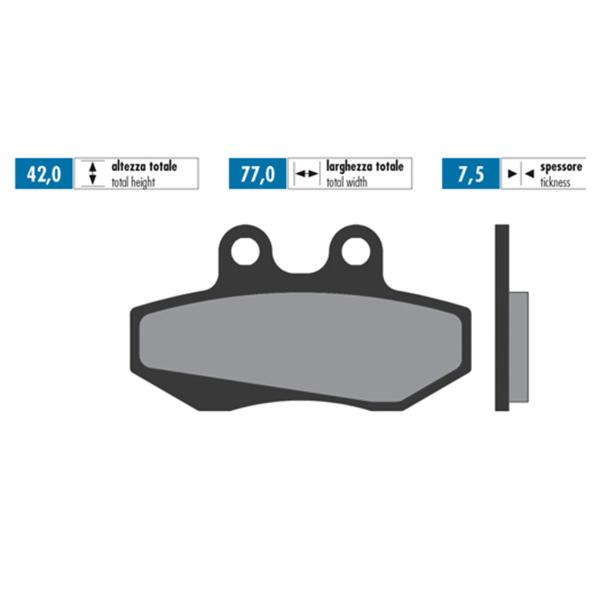 Polini pastiglie freno original