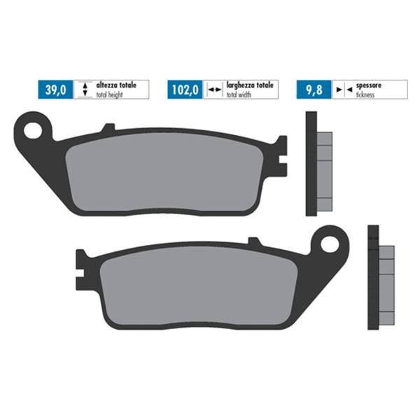 Polini brake pads original