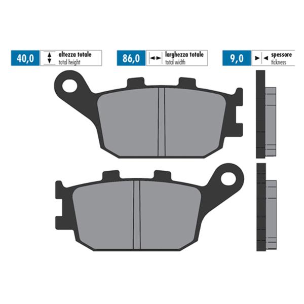 Polini pastiglie freno original