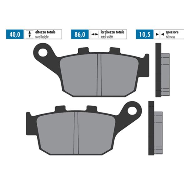 Polini brake pads original