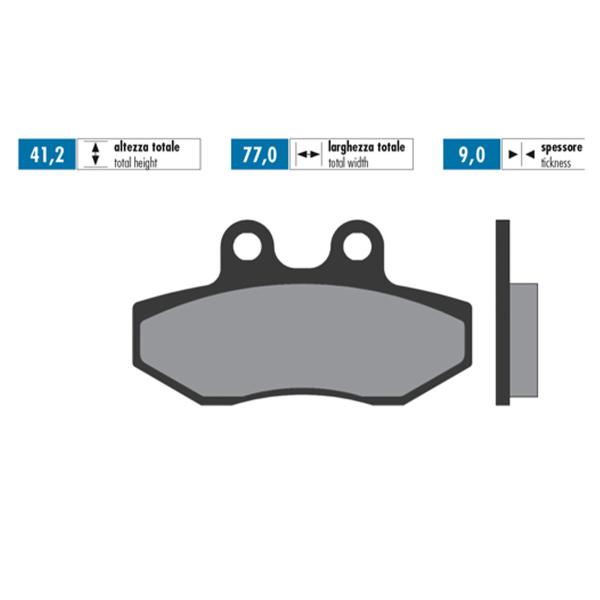 Polini brake pads original