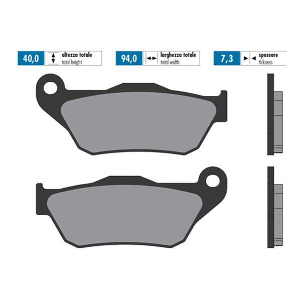 Polini brake pads original