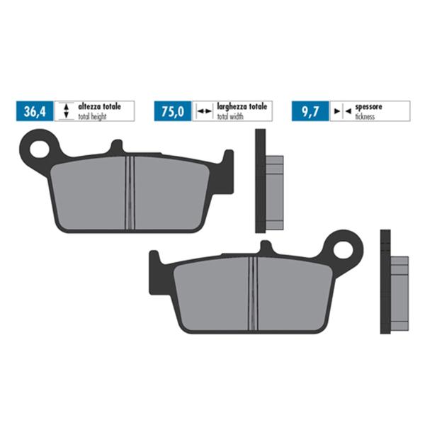 Polini brake pads original