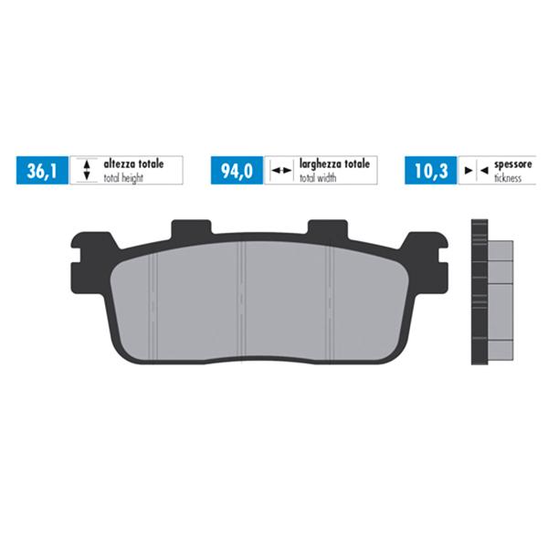 Polini brake pads original