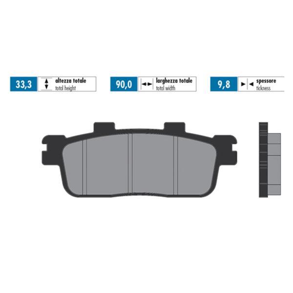 Polini brake pads original