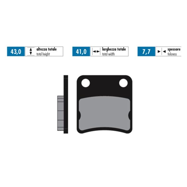 Polini brake pads original
