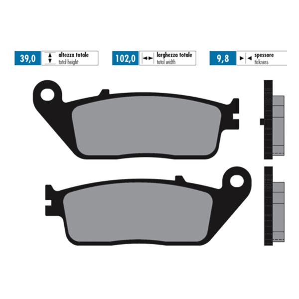 Polini brake pads original