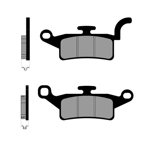 Polini brake pads original