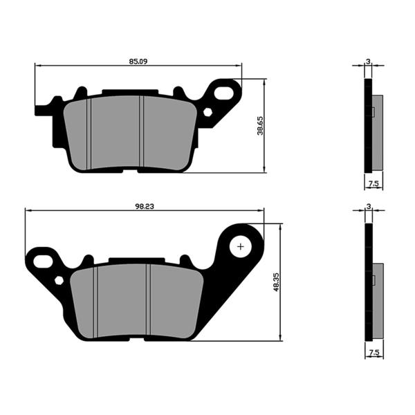 Polini brake pads original