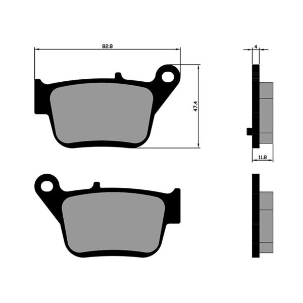 Polini brake pads original