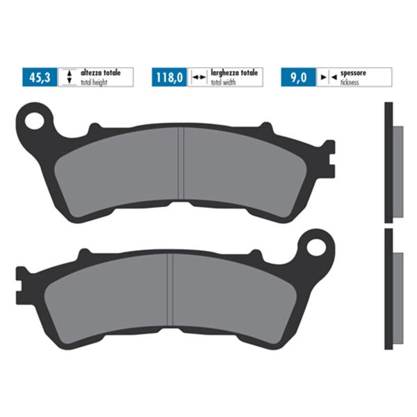Polini brake pads sintered