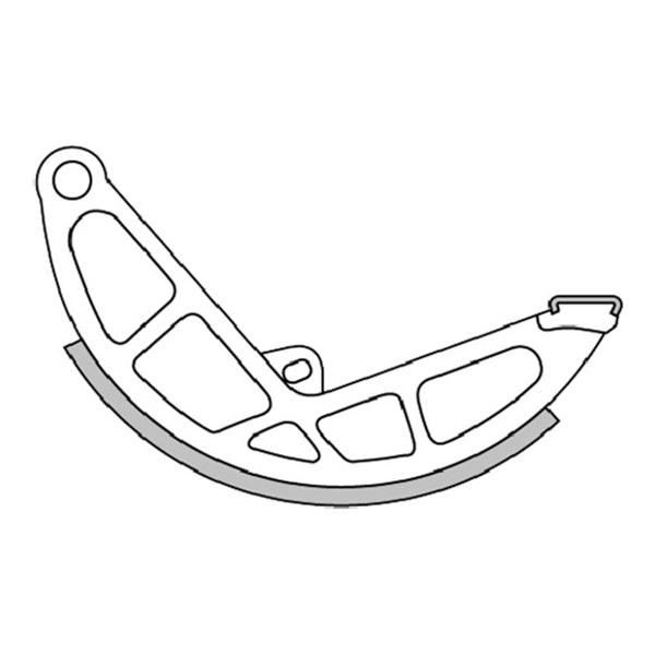 Polini brake shoes d. 135x16 (no springs)