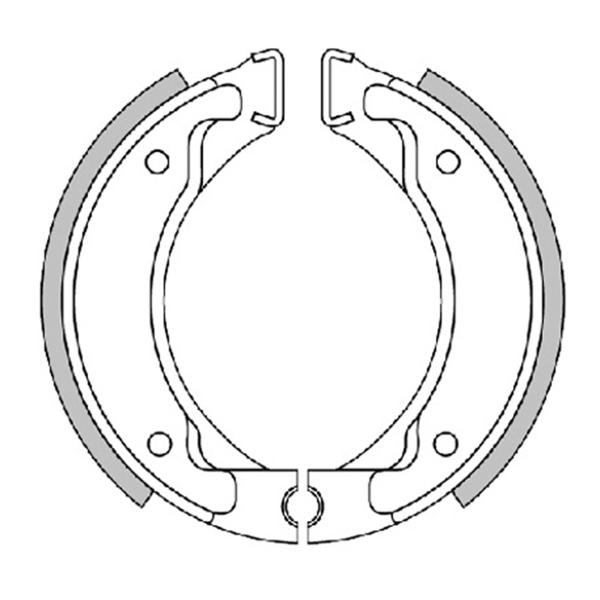Polini ceppi freno d.110x25 (con molle)