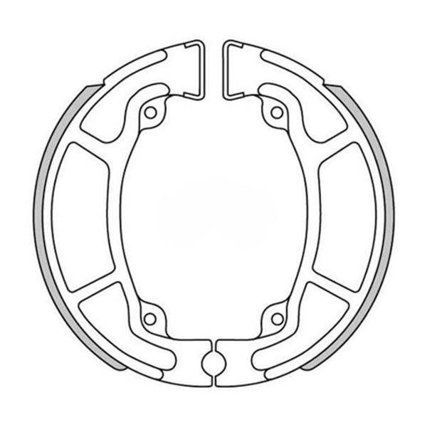 Polini brake shoes d. 125x25 (with springs)